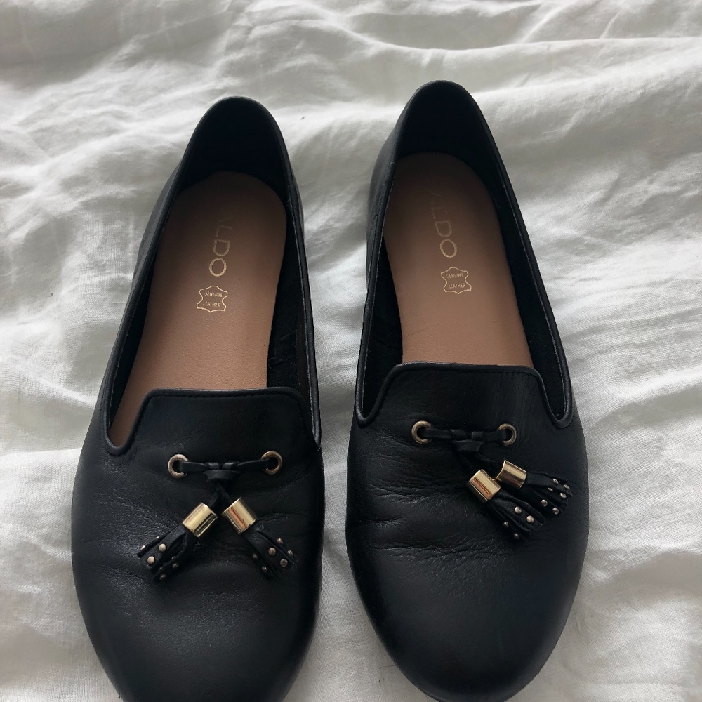 Aldo~ Loafers with Tassels.